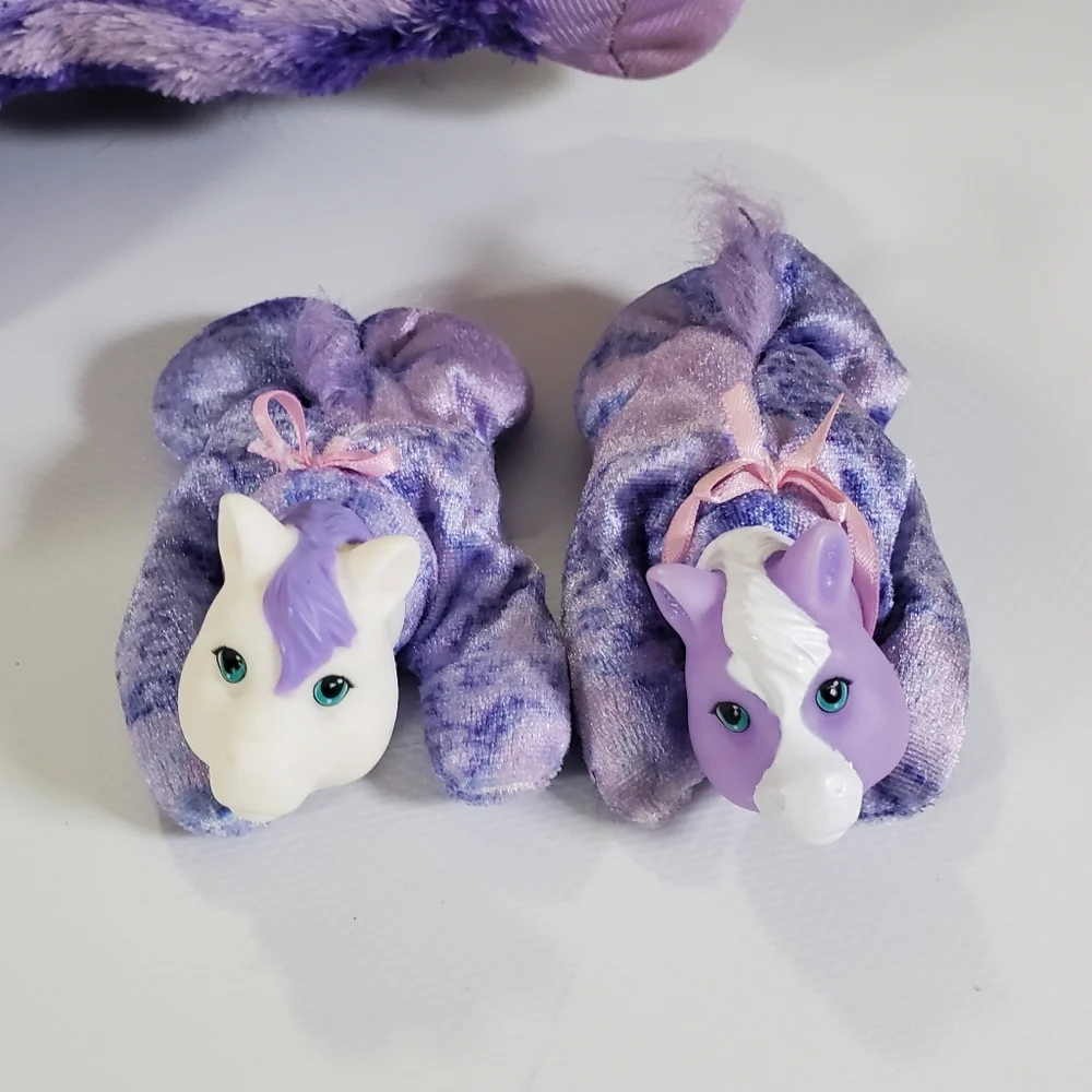 Unicorn Surprise Zooey Purple Plush Stuffed Animal With 2 Babies 2019